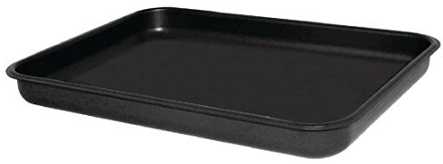 Vogue Anodised Aluminium Bakewell Pan 370x220mm - Sheet Pan, Baking Tray for Cupcakes, Cookies, Meat C061