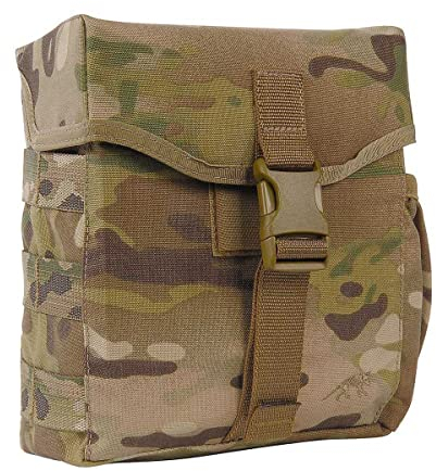 Tasmanian Tiger TT Canteen Pouch MKII Molle-Kompatible Zubehör-Tasche, konzipiert für Feldflasche, Bundeswehr-Essbesteck oder MG4-Munitionsbox, Multicam