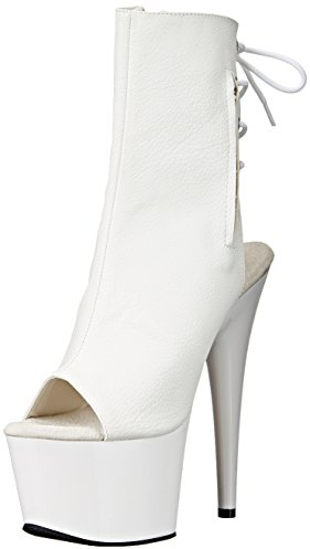 Pleaser Adore, Stivali Classici con Imbottitura Donna, Blanc Blanc Mat, 39 EU