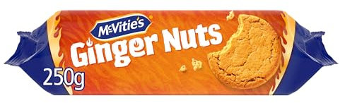McVitie's Ginger Nuts Biscuits, 250 g (Pack of 1)