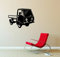 Wandtattoo: MULTICAR M25 - Oldtimer (hellblau 810 mm x 600 mm)