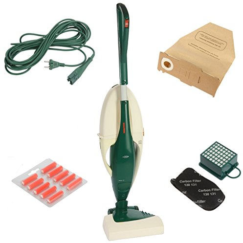 Vorwerk Kobold VK 131, elektrische Bürste EB 351, Saugkanal, Kabel und Griff einschließlich Neuer Filter (Mikrofilter und Geruchfilter) und 6 Fleecebeutel (renoviert)