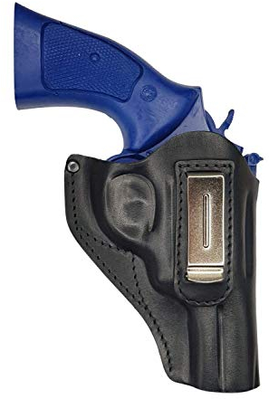 VlaMiTex IWB 13 Leder Revolver Holster für Smith and Wesson M 19 Verdeckte/Versteckte Trageweise