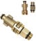 Adattatore Filetto Maschio e Idropulitrice Schiuma di Sapone Cannone Connettore in Rame, Schiuma di Neve Lancia Spruzzatore Bottiglia Adattatore in Ottone Compatibile con BOSCHE AQT (Vecchi Modelli)