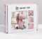 GMMH Bastelset Strickset Puppe selbst stricken Weichpuppe Stoffpuppe Design Nähset (Einhorn Olby 30 cm)