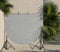 the carpet Mistra - robuster Teppich, modern, langlebig und pflegeleicht, In- und Outdoor, Wohnzimmer, ideal für Küche, Flur und Wintergarten, flachgewebt, Grau, 120 x 120 cm Rund