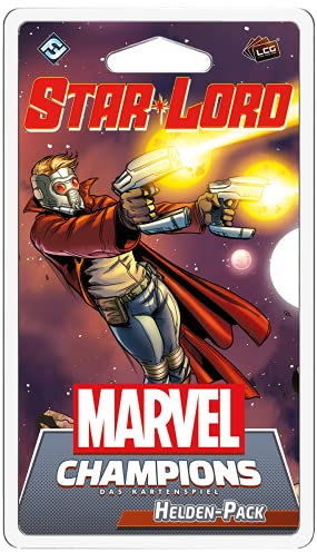 Fantasy Flight Games, Marvel Champions: LCG – Star-Lord, Helden-Erweiterung, Expertenspiel, Kartenspiel, 1-4 Spieler, Ab 14+ Jahren, 60+ Minuten, Deutsch, Mehrfarbig, Bunt