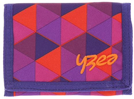 Yzea Geldbörse Jungen Mädchen Wallet Börse Geldbeutel Münzfach, Ausweisfach, Klarsicht, Scheinfach, Kette mit Karabiner Auswahl + Trinkflasche (Cone)