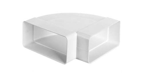 Querbogen 120x60mm 90Grad weiß WP450 vents group 5906046202666