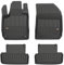 MOTOS Tapis de sol caoutchouc pour Peugeot 308 II 2013-2021 Améliorez Votre Confort de Voyage avec Le tapis noir antidérapant Auto 3D- tapis voiture Tous Temps pour Voiture, Protection Contre les sali