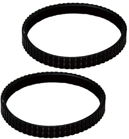 bizofft 2 pièces Courroie d'entraînement en V de Rabot en Caoutchouc 225069-5 Accessoires d'outils électriques de Remplacement for Rabot Makita 1125 1911B