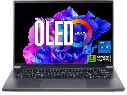 Acer Swift X 14 SFX14-71G-76LC Creator Laptop | Pantalla OLED de 14.5 pulgadas 2880 x 1800 120Hz 400nit | Intel i7-13700H | GPU para portátil NVIDIA GeForce RTX 4050 | LPDDR5 de 1 TB | SSD Gen 4 |