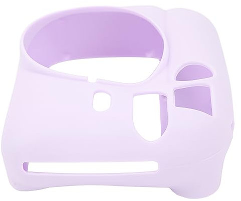 Silicone Case for Fujifilm Instax Mini 12, Camera Body Skin Case, Shockproof Drop Proof Lightweight Soft Protector Cover, Mini 12 Instant Camera Accessories (Purple)