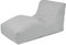 Wave Plus cool-Grey Der Outdoor-Sitzsack für den Garten und die Terrasse Ganzjährig Outdoor geeignet