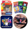 Holomonsters 3D-Hologram-Spiel-Starter-Kit - Interaktive Sammelkarten & Zubehör - 3D Hologramm Projektor, 6 Trading Cards, Handyspiel-App - Kartenspiele, Sammelkarten Packs & Sets für Kinder