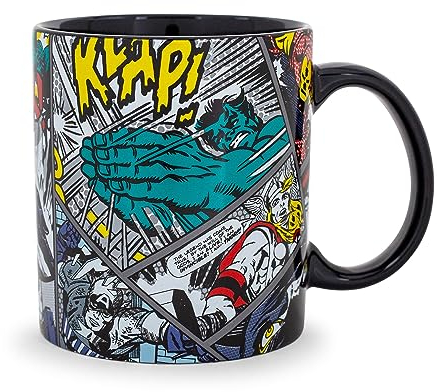 Marvel Comics Panels Ceramic Mug | Holds 20 Ounces