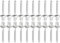 DTGN 4.8mm x 8mm (DxL) Aveugle Rivets - 25Paquet - Bien pour Machines Assemblage - 304 Inox Acier Dôme Fermé Fin Rivet