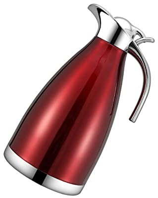 IMIKEYA Stainless Steel Kettle Thermal Bottle Insulated Water Bottle for Home Restaurant Use Vacuum Pot