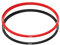 MMOBIEL 20 AWG Silikon Elektronik Kabel - 20 Gauge (0,52mm²) Verzinnte Kupferkabel - 2 Separate Kabel Rot & Schwarz Jede 1,5 m / 5 ft für Elektrische Reparatur, Sensoren, Drohnen, Lautsprecherkabel