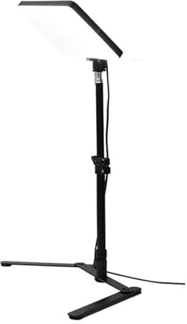 Lumière de Remplissage Panneau Lumineux LED Lampe de Remplissage vidéo de Bureau Lumière à Bras Long Photographie Panneau d'éclairage pour séance Photo Maquillage Selfie Vlog Photographie