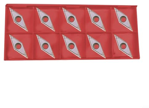 CNC-Hartmetallklinge, CNC-Drehmaschine, Wendeschneidplatte, Schneidmesser, Wendeschneidplatte, Fräseinsätze, Drehwerkzeuge, 10 Stück