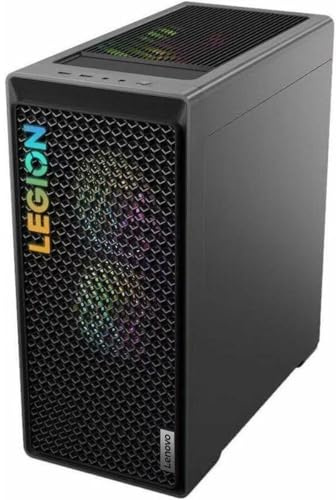 Lenovo Legion T5 26ARA8 90UX0016US - Computer desktop da gaming, AMD Ryzen 7 7700-16 GB, SSD da 512 GB, torre, grigio tempesta, chip AMD B650, Windows 11 Pro, scheda grafica AMD Radeon RX 7600, 8 GB