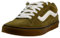 Vans Caldrone Herren Sneaker, Suede Gum Olive, 45 EU