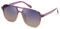 FEISEDY Retro Square Sonnenbrille Damen Herren 70er Jahre Vintage Trendy Brille Klassisch mit Double Brücke UV400 Schutz B2835