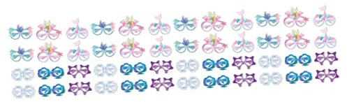 GALPADA 48paare Augenbrillen Für Junge Mädchen Kreative Party-requisiten Im Meerjungfrauen-design Für Geburtstagsfeiern Und Fotomomente Und Lustig Für Sommerpartys