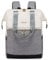 LOVEVOOK Backpack Womens, 15.6 inch Laptop Rucksack Bag for Ladies, Waterproof Daypacks for Office Teacher Nurse, Fashion School Bags with USB Port for Work University Travel Business, Beige Grey