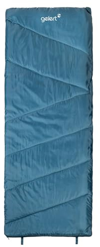 Gelert Unisex Hebog Rectangle Sleeping Bag Steel Blue One Size