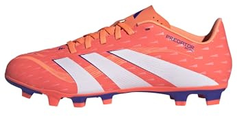 adidas Unisex Predator Club Fußballschuhe für Kunstrasen, Hart- und Aschenplätze Signal Coral/Cloud White/Beam Orange 44