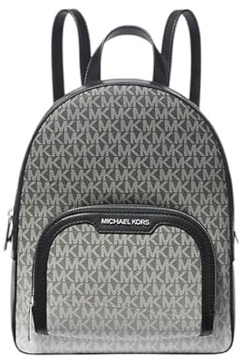 Michael Kors Jaycee Medium Ombré Signature Logo Rucksack, Schwarz, Medium, Rucksack