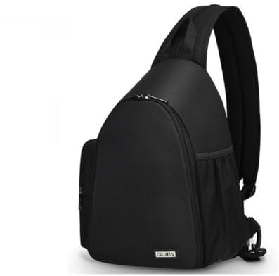 AFGRAPHIC Zaino per fotocamera DSLR, nero, impermeabile, con tracolla per treppiede, per fotocamera reflex digitale Nikon D300, Nero , Taglia unica