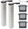 DianSung Spazzole Rullo + filtro per Tineco FLOOR ONE S7 Combo / S7 FlashDry/Switch S7 aspirapolvere per liquidi e asciutti Parti di ricambio, set di accessori 2 Rulli per spazzole + 3 Filtri