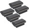 KooingTech 5 pezzi vano batteria alloggiamento coperchio compatibile con 360 controller, alloggiamento universale per batteria di ricambio (nero)