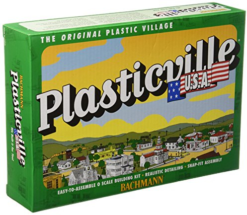 Bachmann Züge plasticville USA Log Cabin mit rustikalen Zaun