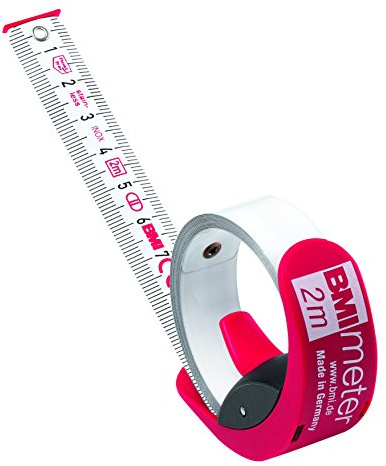 Bmi - 429251021 Pocket Tape 2meter (mm / inch) graduation function ruler