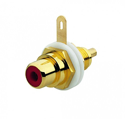 Busch-Jaeger 0263/06 Cinch Buchse Rot Für Kommunikations-Adapter
