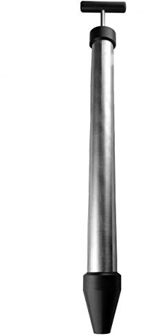 HBT Handmörtelpumpe MP100, hochwertige Mörtelspritze aus rostfreien Edelstahl - 500ml Füllmenge | Made in Germany | Profi Qualität