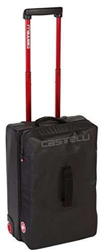 CASTELLI Men's Rolling Travel Bag Gym, Schwarz, Uni