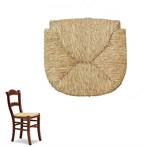 Okaffarefatto Maddaloni Lot de 4 assises de chaise en paille (mod.G2000) pièces détachées pour chaises