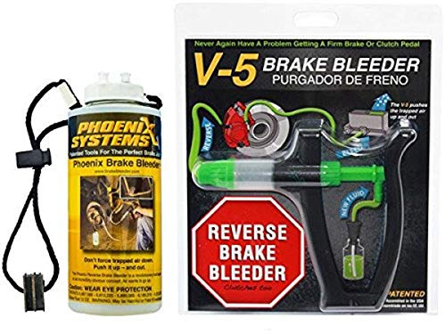 Phoenix Systeme 2104-bot v-5 Licht Pflicht Rückseite Bremsentlüftungspumpe mit Refill/Capture Flasche