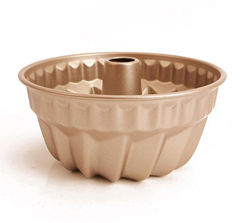 CANDeal Stahl Gugelhupfform Ø11cm Rund Kuchenform Backform Antihaft