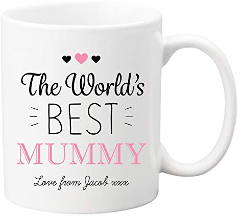 Drifting Ducks Personalised Sentimental Keepsake World’s Best Mummy Ceramic Mug Cup Mothers Day Birthday Gift from Son Daughter