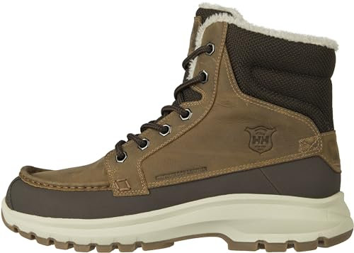 Helly Hansen Stivali Invernali Impermeabili Garibaldi V3, Stivali invernali Uomo, Marrone Tabacco, 41.5 EU