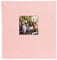 goldbuch 27 942 Bella Vista Fotoalbum mit Bildausschnitt Rosé, Erinnerungsalbum im Format 30 x 31 cm, Foto Album 60 schwarze Seiten mit Pergamin-Trennblättern, Fotobuch mit Leineneinband, Babyrosa