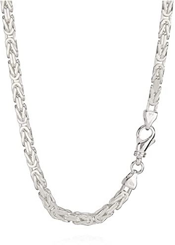 NKlaus 80cm Königskette 925 Silber elegante Halskette Breite: 5,7mm Collier 158g schwer 3477