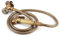 Atyhao Vintage Messing Hand Bidet Sprayer Spray Kopfhalterung Schlauch Kit Badzubehör Badarmaturen Bidet Wasserhähne