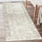 ReaLife Maschinenwaschbar Teppich Läufer - Wohnzimmer Schlafzimmer Badezimmer Küche Flur Büro - Rutschfest Kurzflor Premium-Fleckenbeständig - Boho Landhaus Vintage - Lyle - Beige Elfenbein - 75 x 180